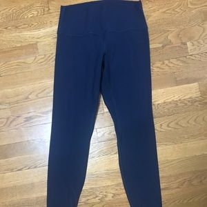 True Navy Align 27” Lululemon Size 10